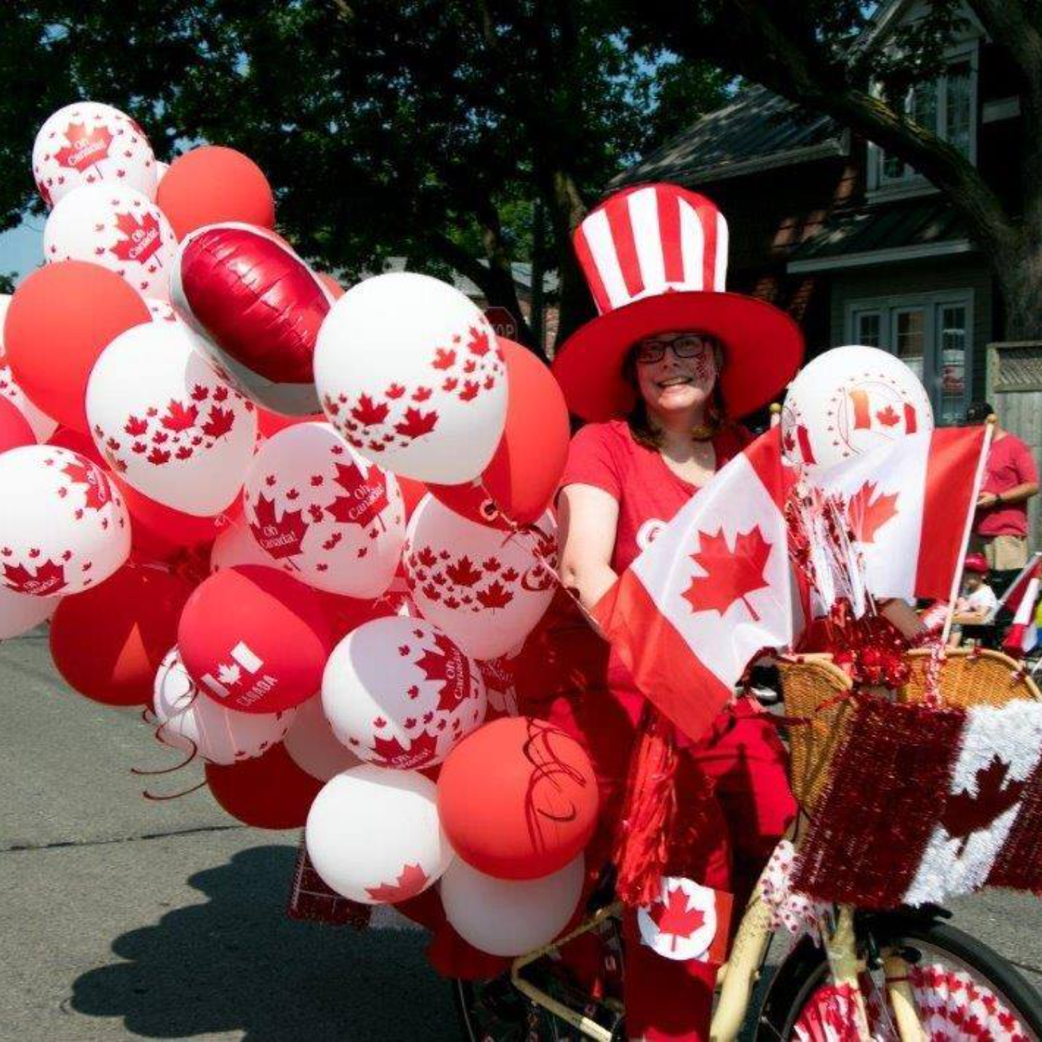 Canada Day Balloon Bike